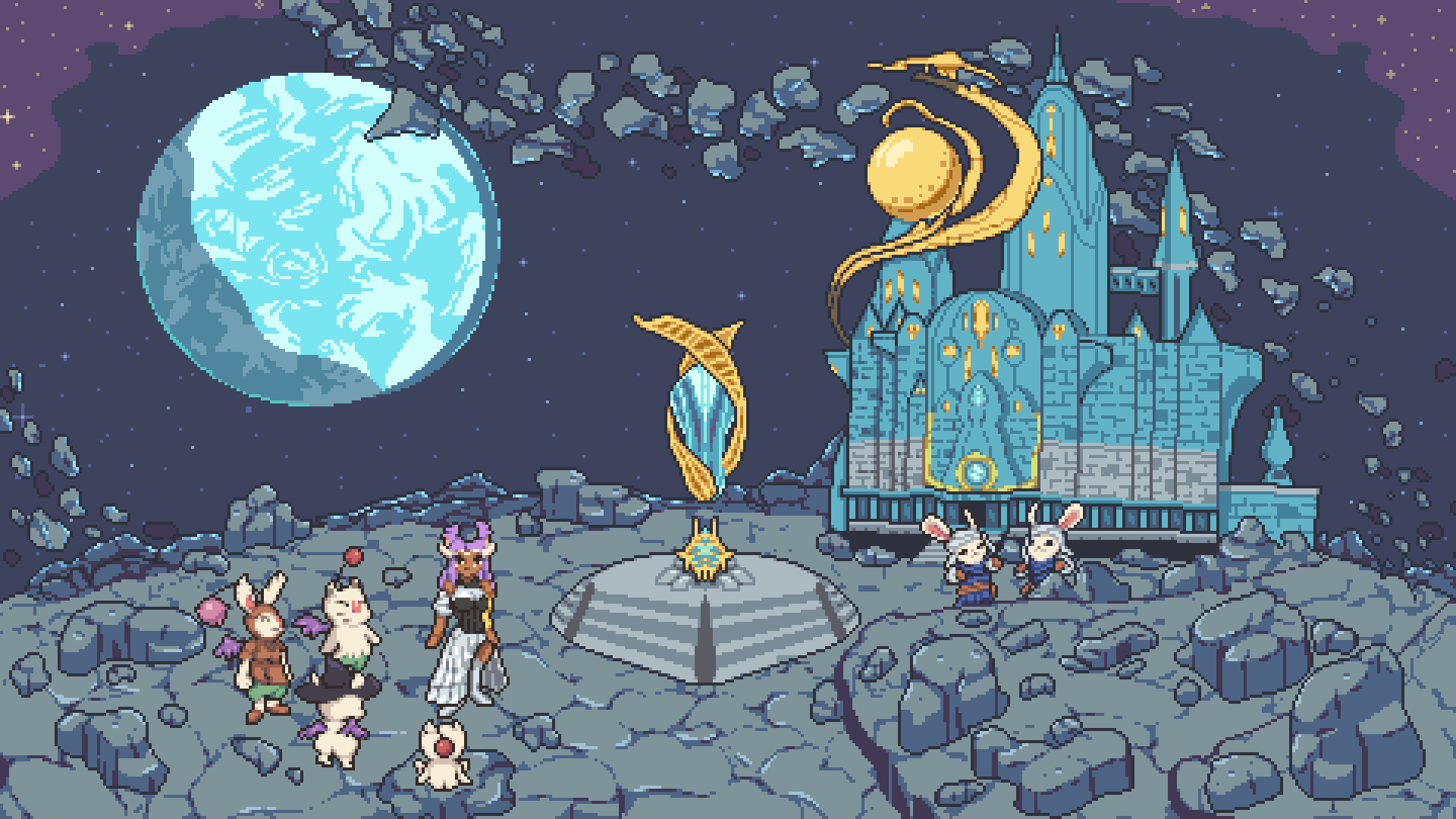 Final Fantasy Commissioned Scenne